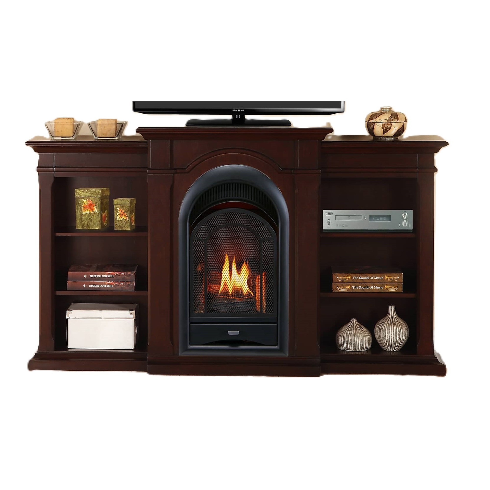 Bluegrass Living Ventless Gas Fireplace System 10000 Btu Fs Heat Output 10000 Btuhour 9443